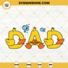 Dad Rubber Duck SVG, Cute Dad SVG, Funny Fathers Day SVG PNG DXF EPS Cricut Files