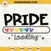 Pride Loading SVG, Mickey Mouse Head Rainbow SVG, LGBT Pride Month SVG PNG DXF EPS Files