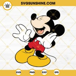 Mickey Mouse Laughing SVG, Mickey SVG, Disney SVG