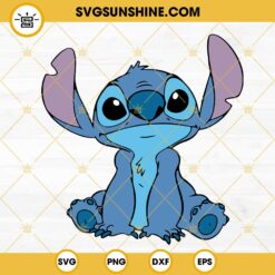 Stitch SVG, Lilo And Stitch SVG, Disney Cartoon Character SVG PNG DXF EPS
