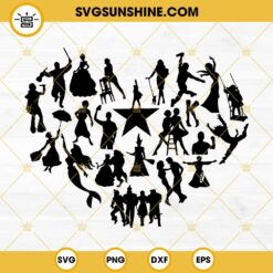 Awesome Wow King George Broadway SVG, Hamilton SVG, Hamilton An American Musical SVG PNG DXF EPS Cricut Vector