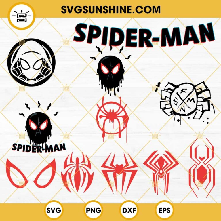 Spiderman Across The Spider Verse Logo SVG, Pider Verse SVG, Spider Man ...