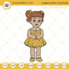 Gabby Gabby Embroidery Designs, Toy Story Embroidery Files