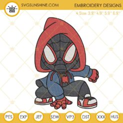Spider Man Christmas Embroidery Design Files