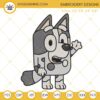 Muffin Heeler Embroidery Designs, Bluey Cousin Machine Embroidery Files