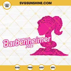 Barbenheimer PNG, Oppenheimer PNG, Barbie Movies 2023 PNG Design