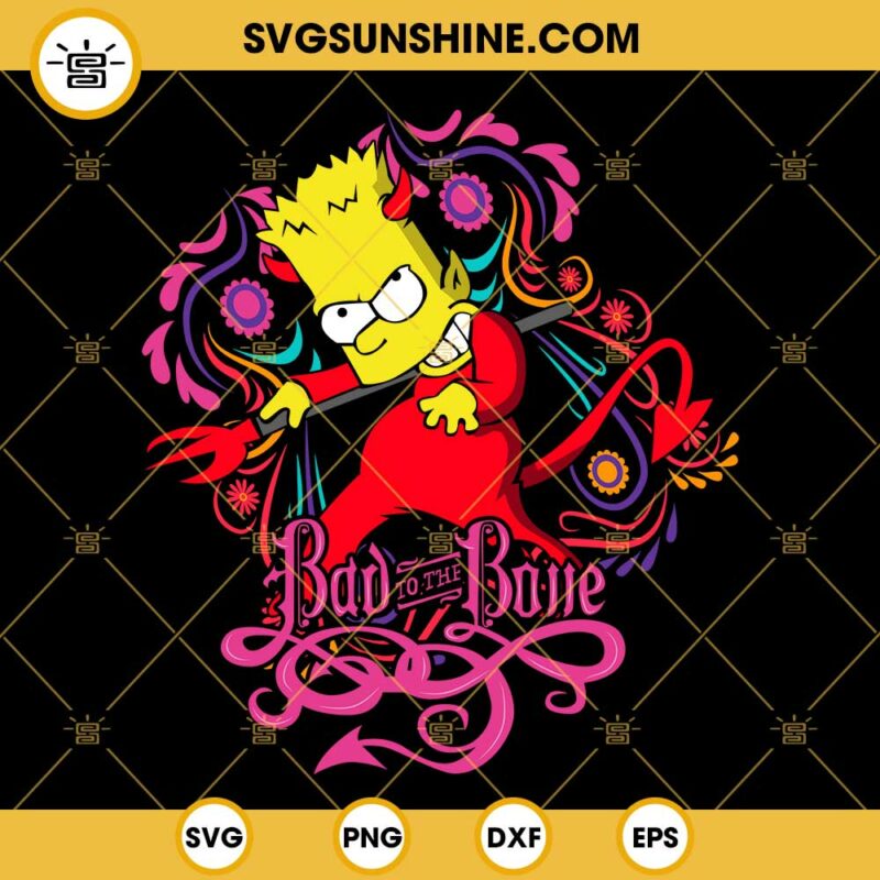 Bart Simpson SVG, The Simpsons SVG, Bart Simpson Vector Clipart