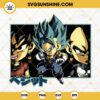 Goku And Vegeta SVG, Dragon Ball Z SVG, Vegito Kid SVG PNG DXF EPS