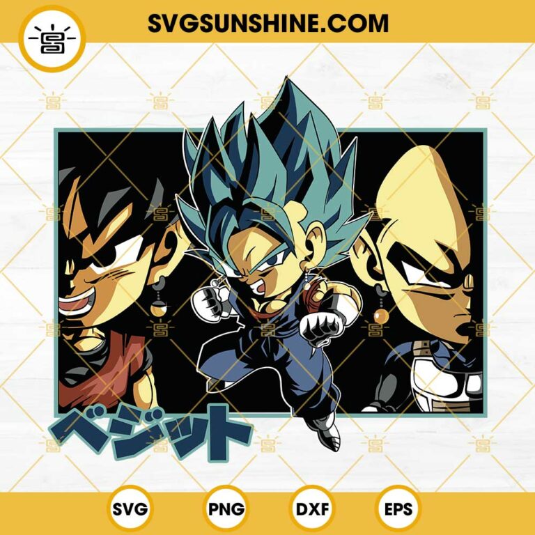 Son Goku SVG, Kakarot SVG, Dragon Ball Z SVG PNG DXF EPS Cricut Silhouette