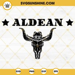 Jason Aldean Bullhead Svg, Western Svg, Cowboy Svg, Country Music Svg