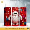 Baymax 3D 20oz Skinny Tumbler Sublimation PNG Design, Big Hero 6 Tumbler Template PNG