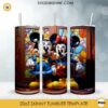 Mickey And Minnie Mouse 3D 20oz Skinny Tumbler Sublimation PNG Design