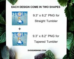 Alice Disney Princess Starbucks Coffee 20oz Skinny Tumbler Wrap PNG, Alice In Wonderland Tumbler PNG Digital Download