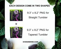 Evil Queen Starbucks Coffee 20oz Skinny Tumbler Wrap PNG, Wicked Queen Disney Tumbler Template PNG Design