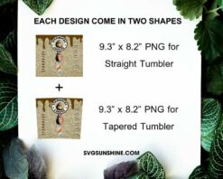 Pocahontas Disney Starbucks Coffee 20oz Skinny Tumbler Wrap PNG, Princess Starbucks Tumbler Template PNG Design