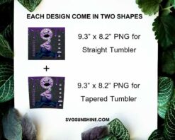 Ursula Starbucks Coffee 20oz Skinny Tumbler Wrap PNG, Sea Witch Disney Tumbler Template PNG Design