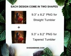 Booty And The Beast Deadpool 20oz Skinny Tumbler Wrap PNG, Funny Beauty And The Beast Tumbler Template PNG