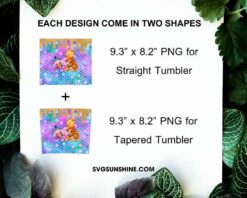 Baby Winnie The Pooh 20oz Skinny Tumbler Wrap PNG, Cartoon Disney Tumbler Template PNG Design