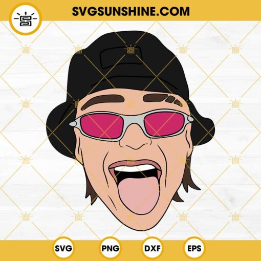 Peso Pluma SVG, Peso Pluma Head SVG, Peso Pluma Face SVG