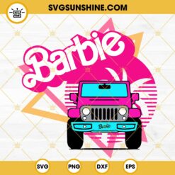 Barbie Car SVG, Barbie 2023 SVG, Barbie SVG