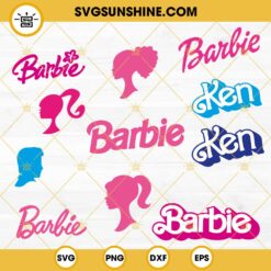 Barbie Logo SVG Bunlde, Barbie and Ken SVG, Barbie SVG, Ken SVG