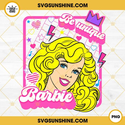 Be Unique Barbie 2023 Movies Bundle SVG