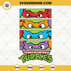 Ninja Turtles SVG, Teenage Mutant Ninja Turtles SVG PNG DXF EPS