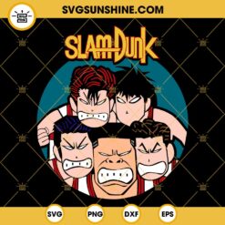 Slamdunk SVG, The First Slam Dunk Anime SVG PNG DXF EPS