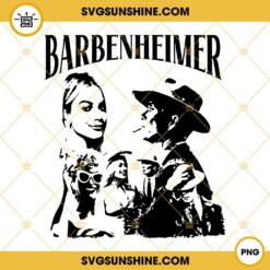 Barbenheimer SVG, Oppenheimer SVG, Barbie SVG