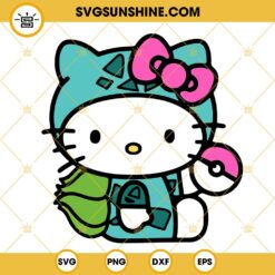 Hello Kitty Bulbasaur SVG, Pokemon SVG PNG DXF EPS