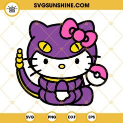Hello Kitty Ekans SVG, Pokemon SVG PNG DXF EPS