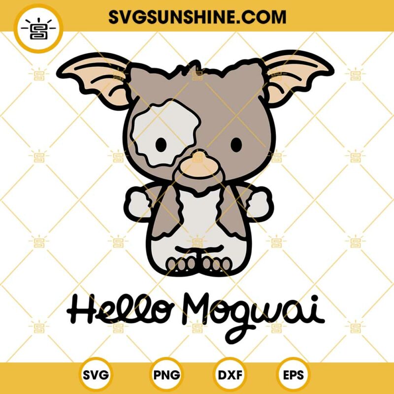 Hello Kitty Gremlins SVG, Gremlins Halloween SVG PNG DXF EPS