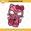 Hello Kitty Pink Spider Man SVG, Spider Man SVG PNG DXF EPS