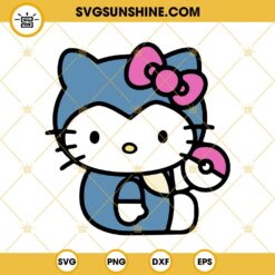 Hello Kitty Snorlax SVG, Pokemon SVG PNG DXF EPS