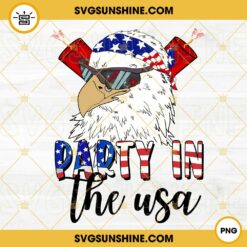 Party In The USA Eagle PNG, 4th Of July, Memorial Day PNG