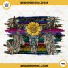 Boho Bull Skull PNG, Sunflower Cow Skull PNG, Cowgirl PNG, Western PNG Instant Download