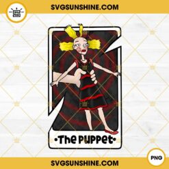 The Puppet Rugrats Horror Tarot Card PNG, Rugrats Halloween PNG File