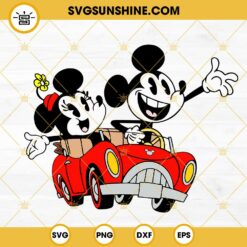 Nothing Can Stop Us Now Mickey SVG, Mickey And Minnie Ride SVG, Disneyland SVG PNG DXF EPS