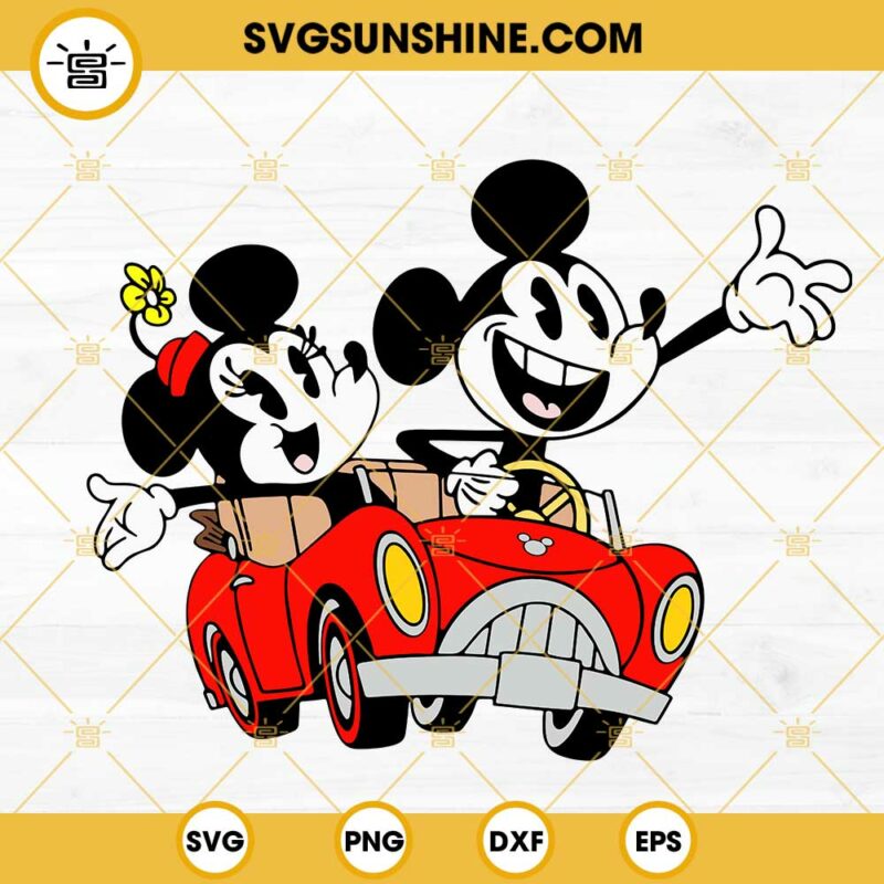Nothing Can Stop Us Now Mickey SVG, Mickey And Minnie Ride SVG