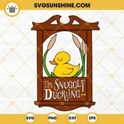 The Snuggly Duckling SVG, Tangled SVG, Disney Cartoon SVG PNG DXF EPS