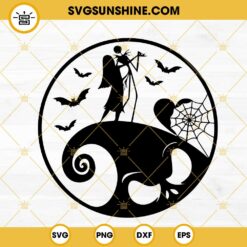 Jack Skellington And Sally SVG, Oogie Boogie SVG, Halloween SVG, The Nightmare Before Christmas SVG PNG DXF EPS Cricut