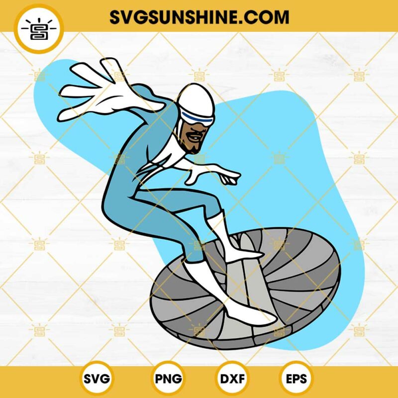 Lucius Best Frozone SVG, The Incredibles Character SVG PNG DXF EPS Cut ...