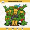 Teenage Mutant Ninja Turtles SVG, Raphael Leonardo Donatello Michelangelo SVG PNG DXF EPS