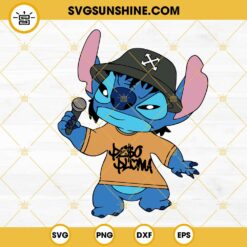 Stitch Peso Pluma SVG, Regional Mexican Disney Stitch SVG, Cute Peso Pluma Rapper SVG PNG DXF EPS