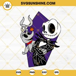 Jack Skellington And Zero SVG, Nightmare Before Christmas SVG, Halloween SVG PNG DXF EPS Files