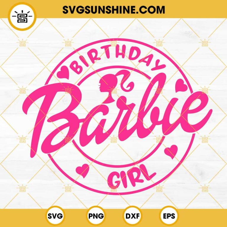 Come on barbie lets go party Svg, Barbie Svg, Barbie party Svg, Barbie