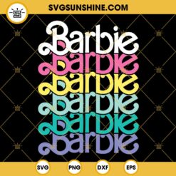 Barbie SVG, Barbie Girl SVG, Barbie Doll SVG PNG DXF EPS Cricut