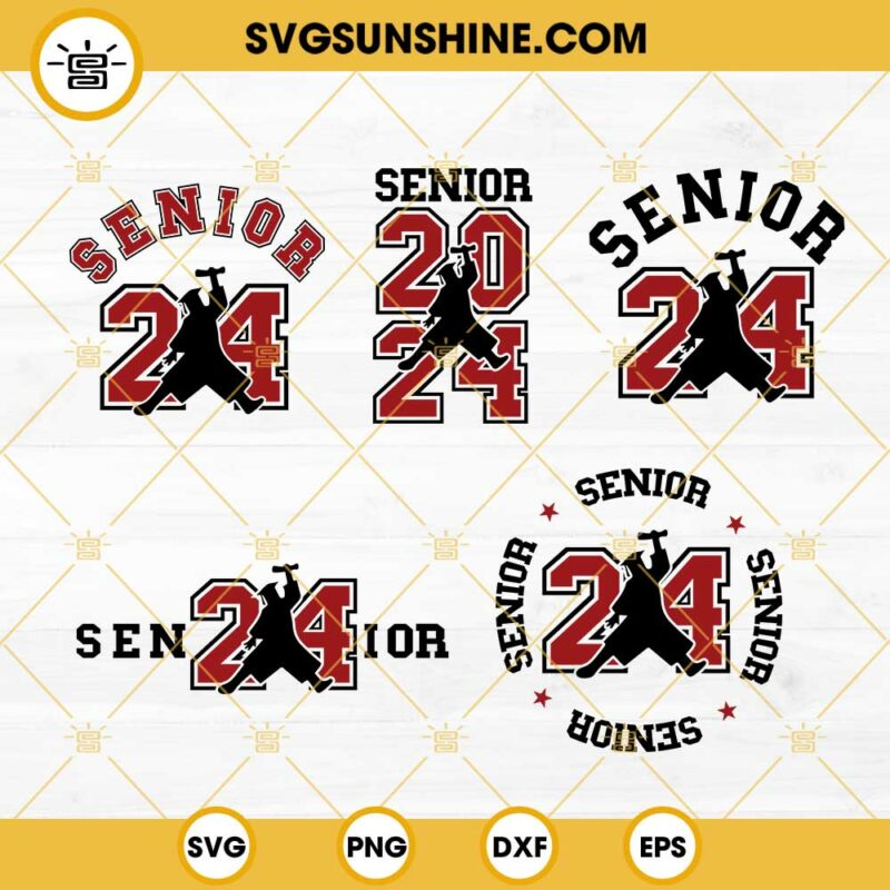 Air Senior 2024 SVG Bundle, Senior 24 SVG, Class Of 2024 SVG ...