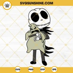 Baby Jack And Oogie Boogie SVG, Halloween SVG, Cute Nightmare Before Christmas SVG PNG DXF EPS Files
