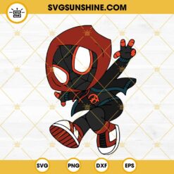 Miles Morales SVG, Spider Man SVG, Marvel Comics SVG PNG DXF EPS Cut Files